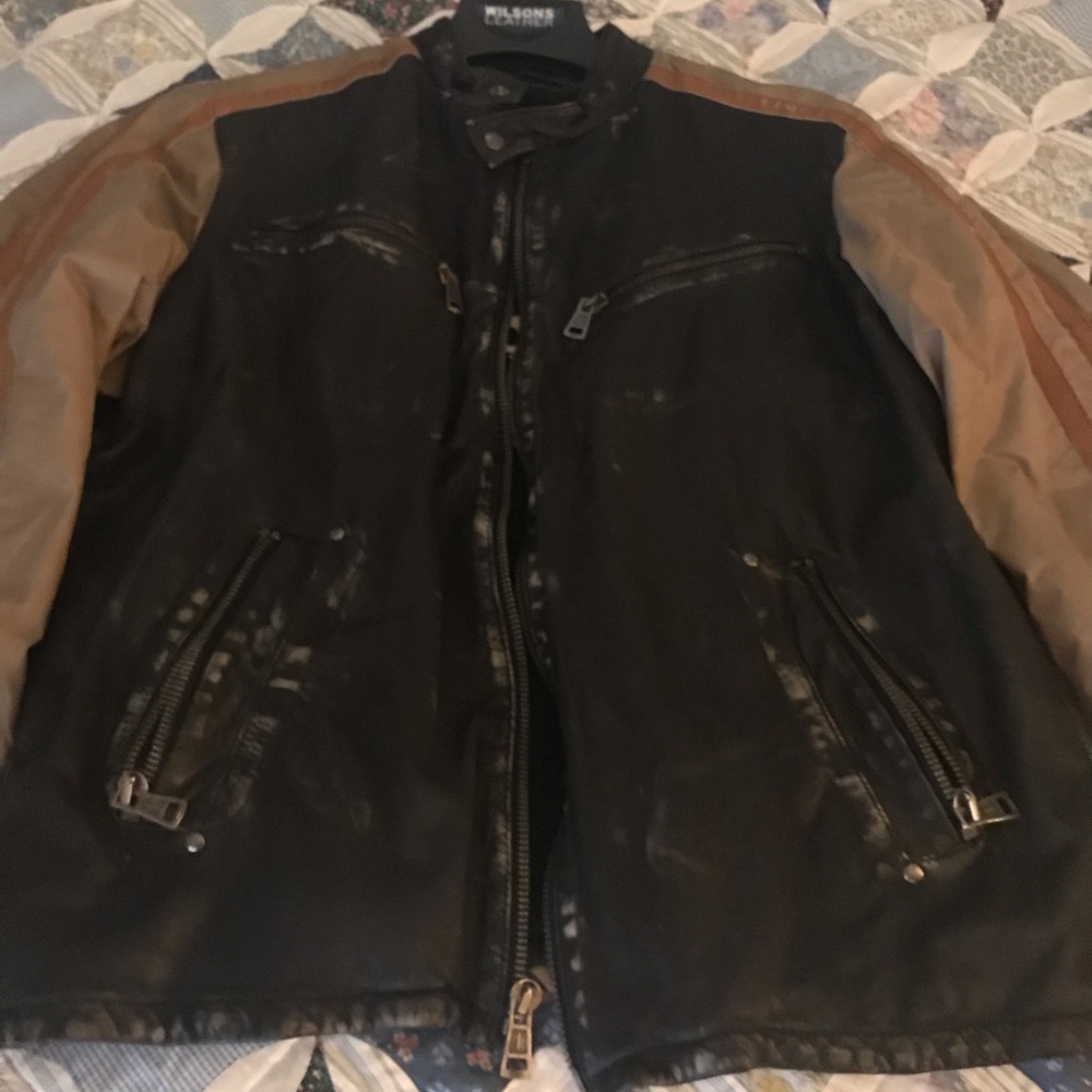 XL Men’s Wilson’s Leather bomber jacket